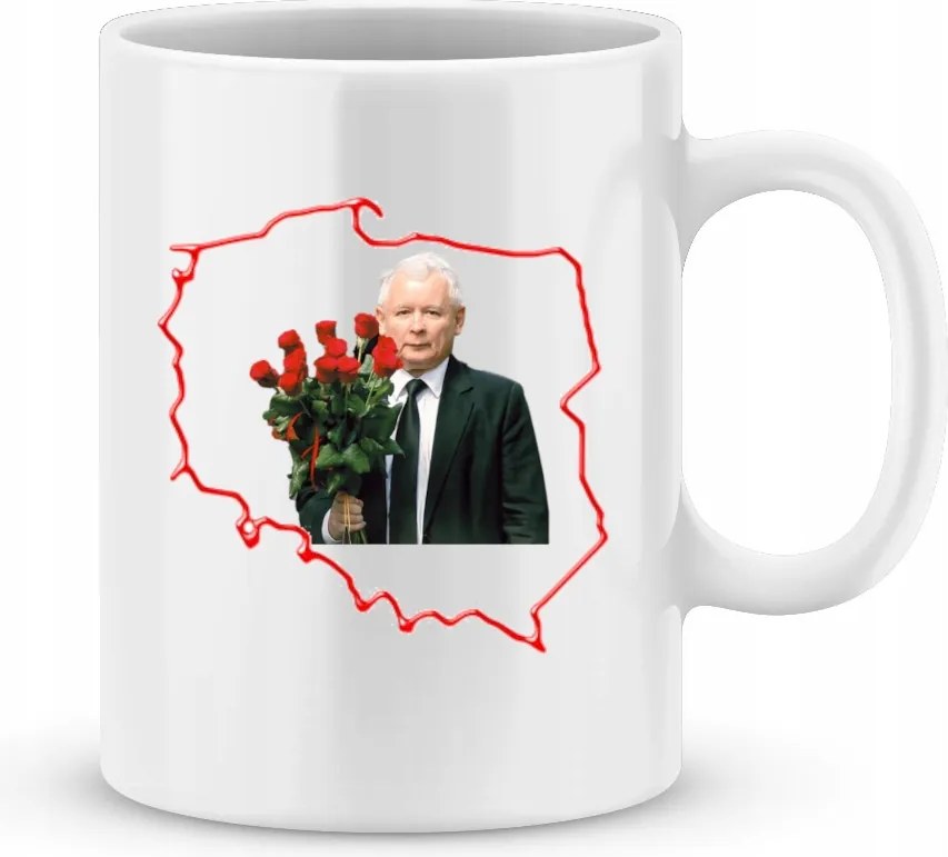 Jaroslaw nyomott mintás bögre vicces ajándék