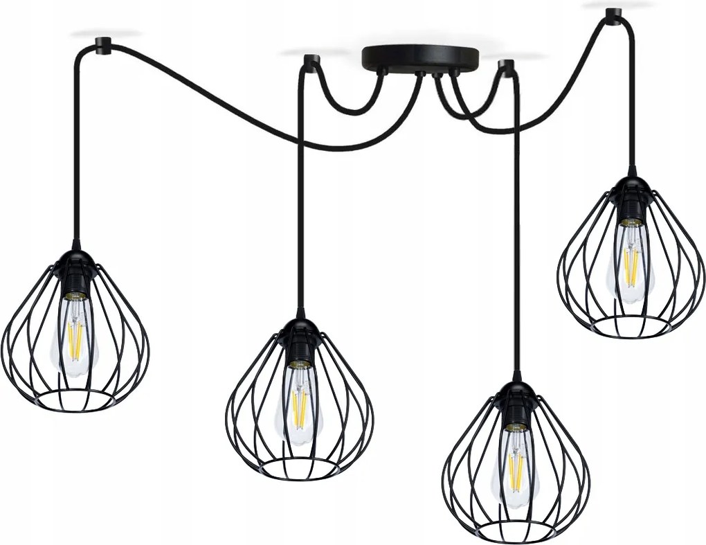 Mennyezeti Lámpa Csillár Nappali Asztal Fölé Pók 4