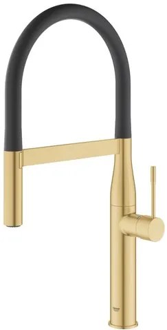 Grohe Essence mosogató csaptelep szilikon karral csiszolt cool sunrise 30294gn0 G30294GN0