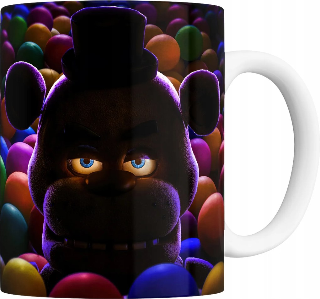 Bögre 330ml Five Nights At Freddy's Freddy Fnaf Játék Ajándék Név