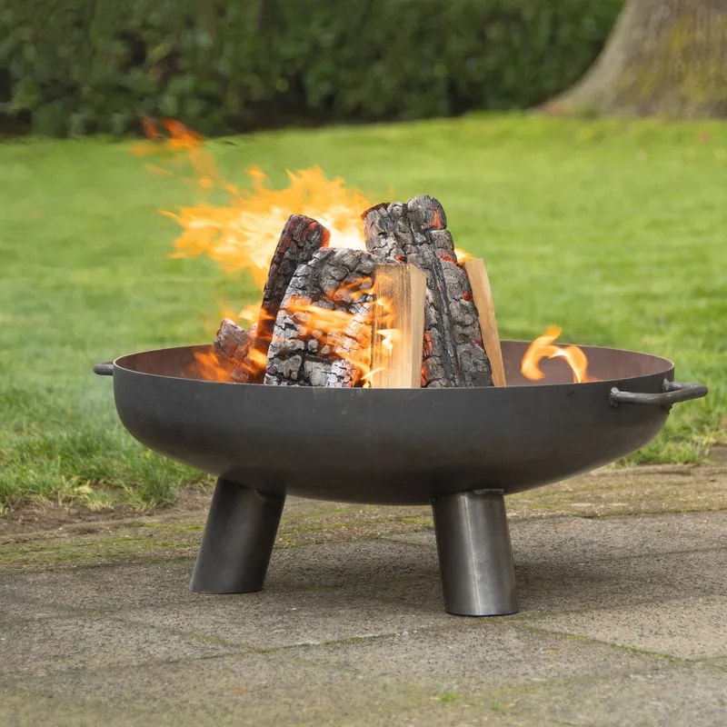 Fém tűzrakó tál, 60 cm átmérőjű