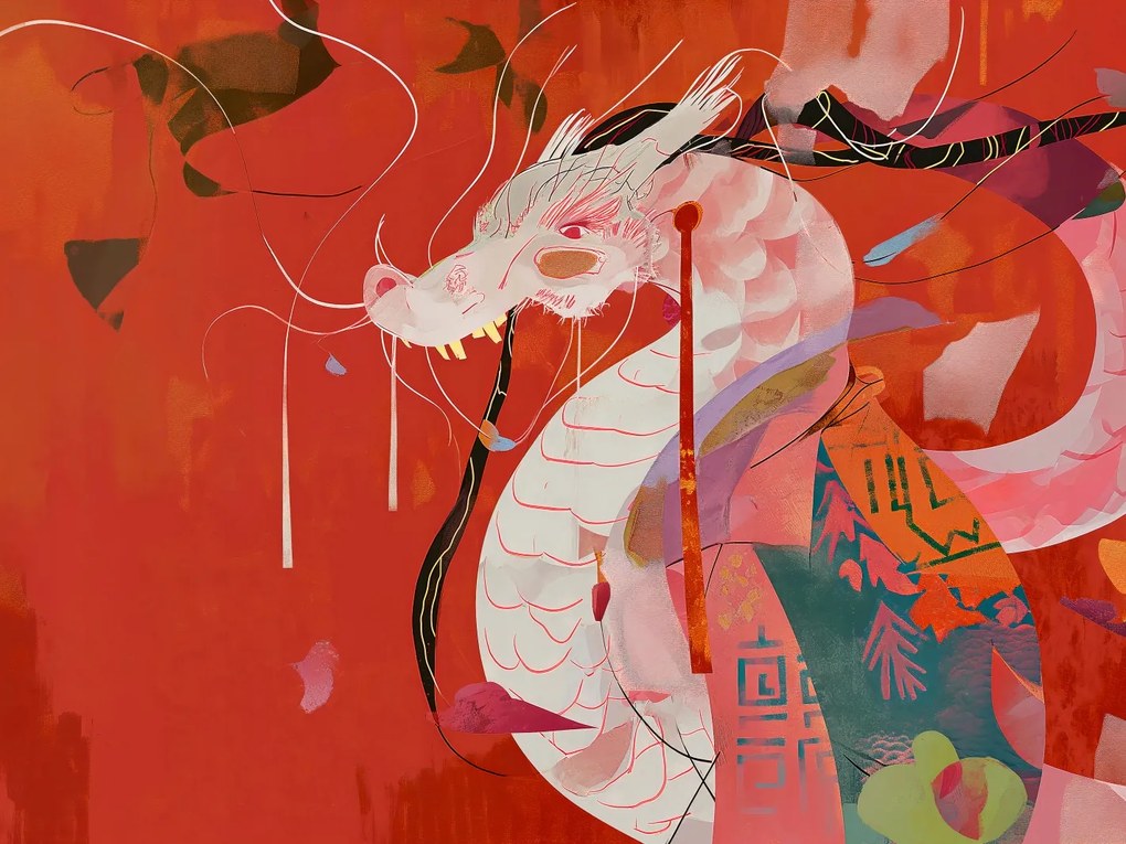 Poszter 20x15cm Indikatív Sárkány