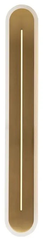 Searchlight 55911SB - LED dimmelhető fali lámpatest COUPER LED/25W/230V 3000K sárgaréz