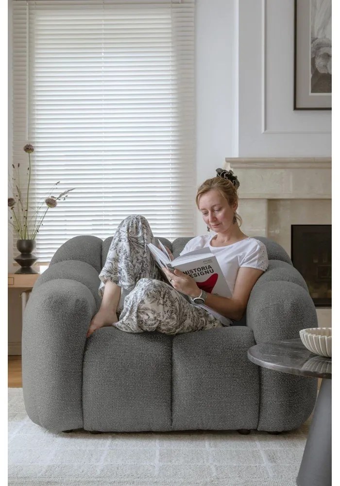 Szürke fotel Shell – Miuform