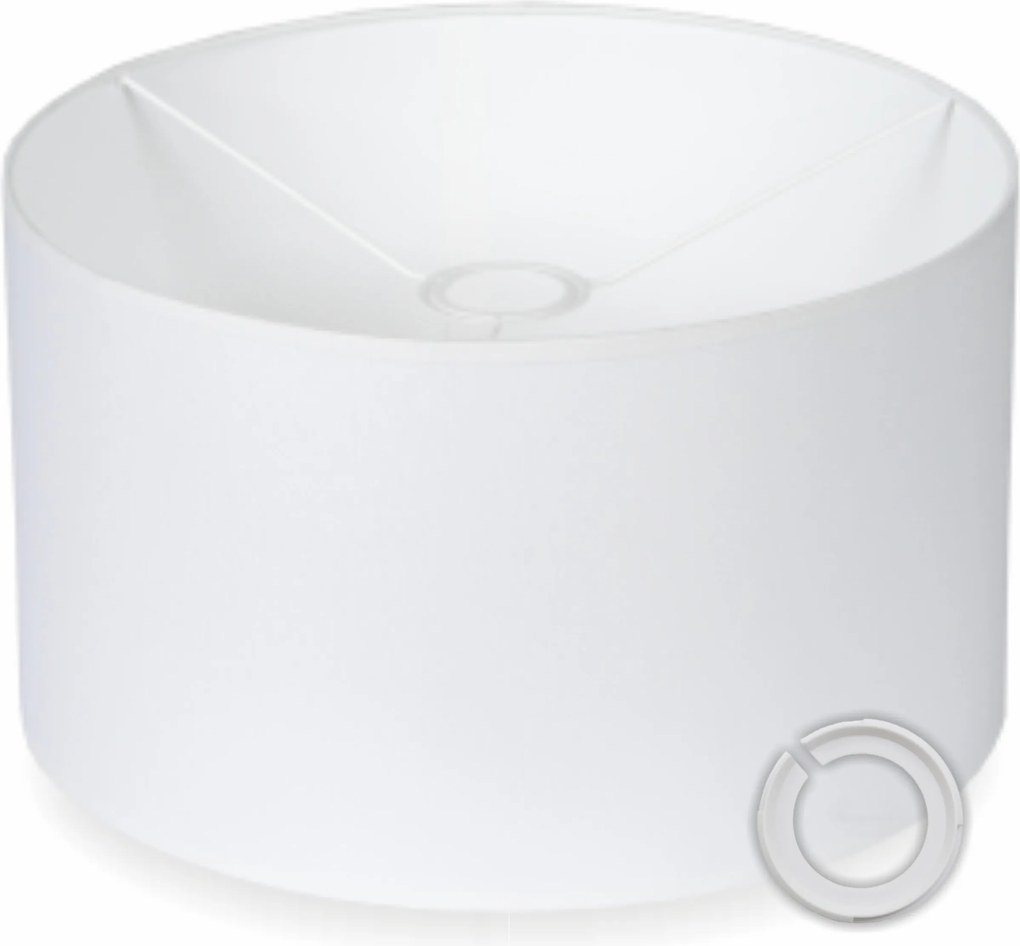 Lámpaernyő Fehér 15/15 cm