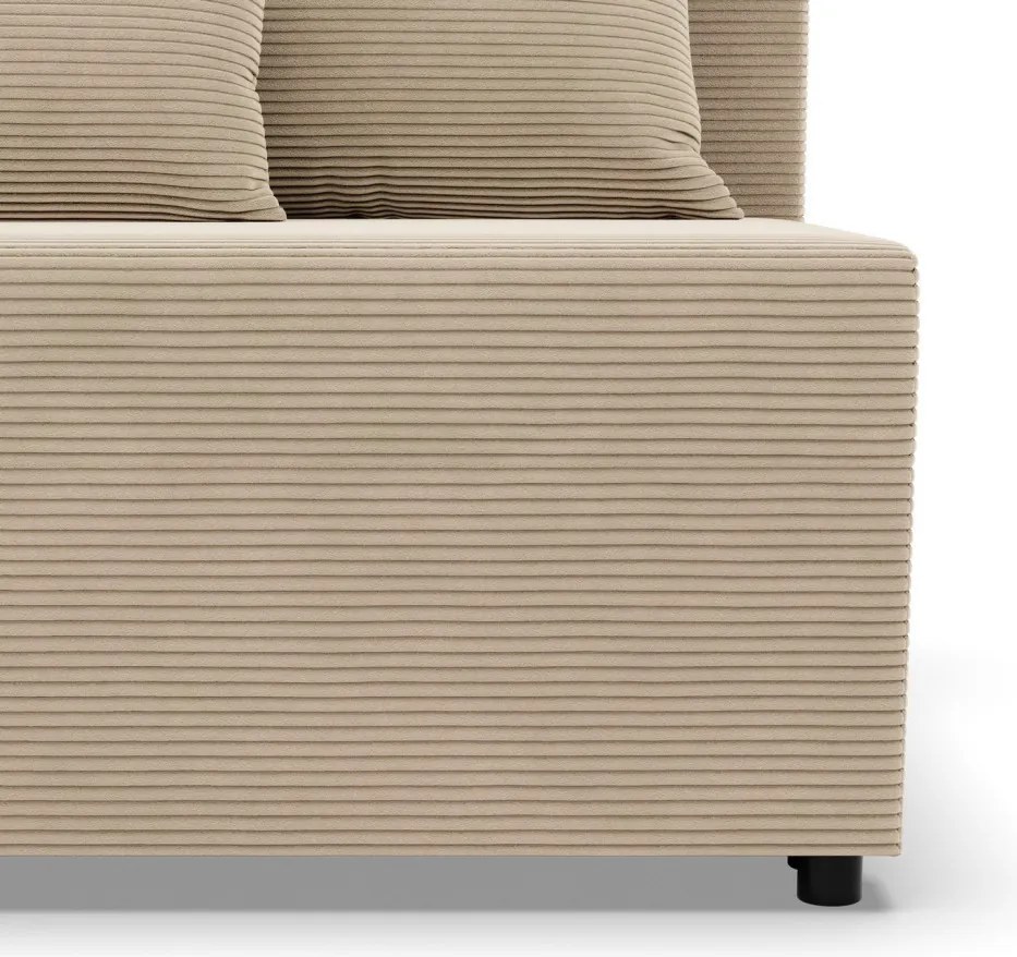 Nobu kanapé, kordbársony, bézs