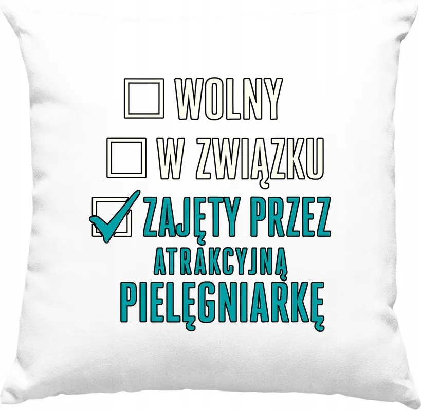 Ápolónői párna Férj Fehér