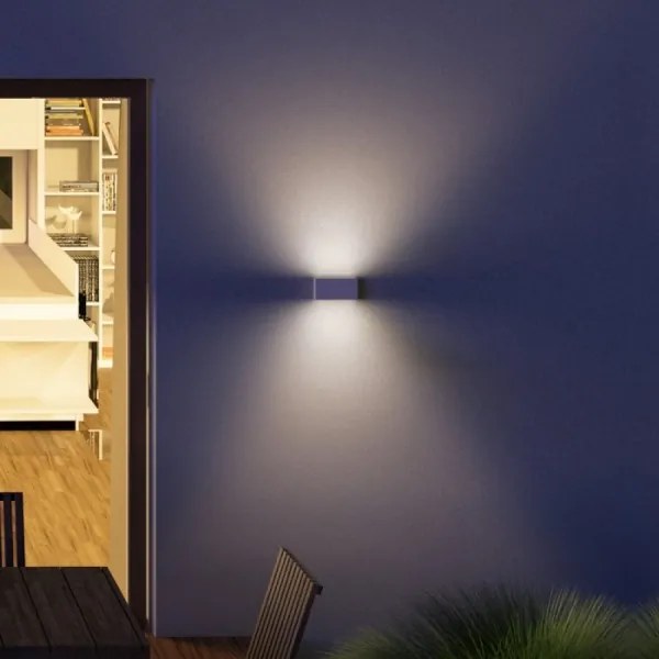 RED-Design Rendl-R12573-LED Kültéri fali lámpa TORINO 2xLED/5W/230V IP54