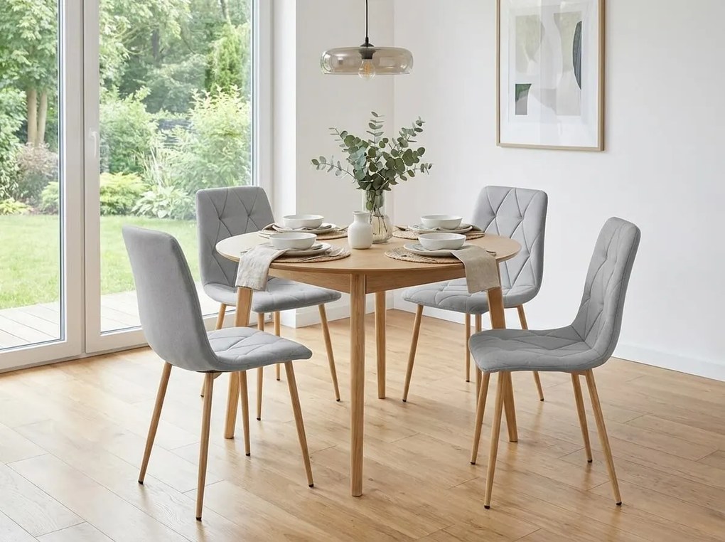 Világosszürke LIBRA étkezőszék