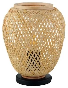 Eglo 55699 - DEMBLEBY asztali lámpa 1xE27/40W/230V bézs