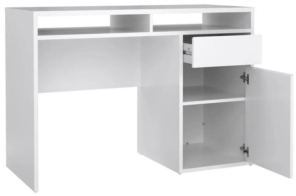 Felix IV íróasztal, fehér fényes