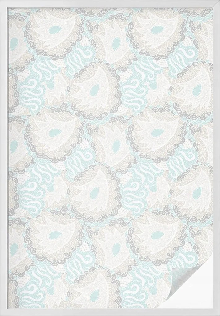 Öntapadós ablakfólia az adatvédelem érdekében Finom tollak 100x146