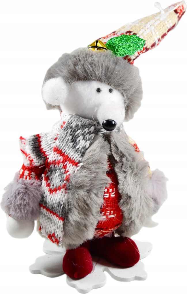 Egér Dekoráció Karácsonyi Dekoráció Karácsonyfa Figura Felállítható