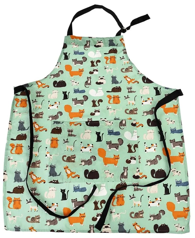 Nine Lives kötény újrahasznosított pamutból - Rex London