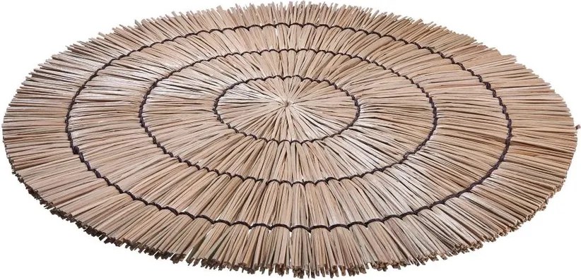 YUKI tengerifű étkezési alátét, natúr Ø 38cm