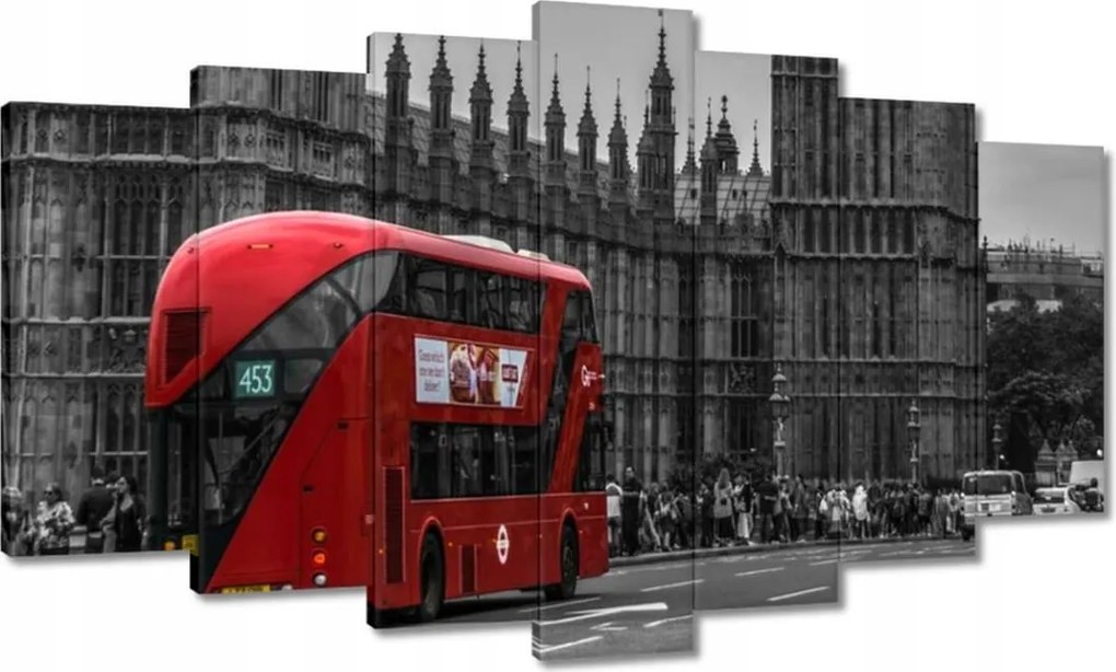 Képek 140x80 London Piros busz