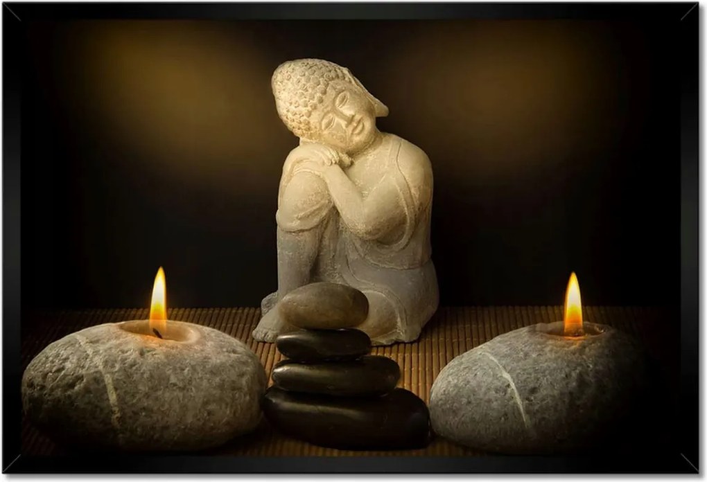 Poszterek keretben 60x40 Buddha Buddhizmus Buddha