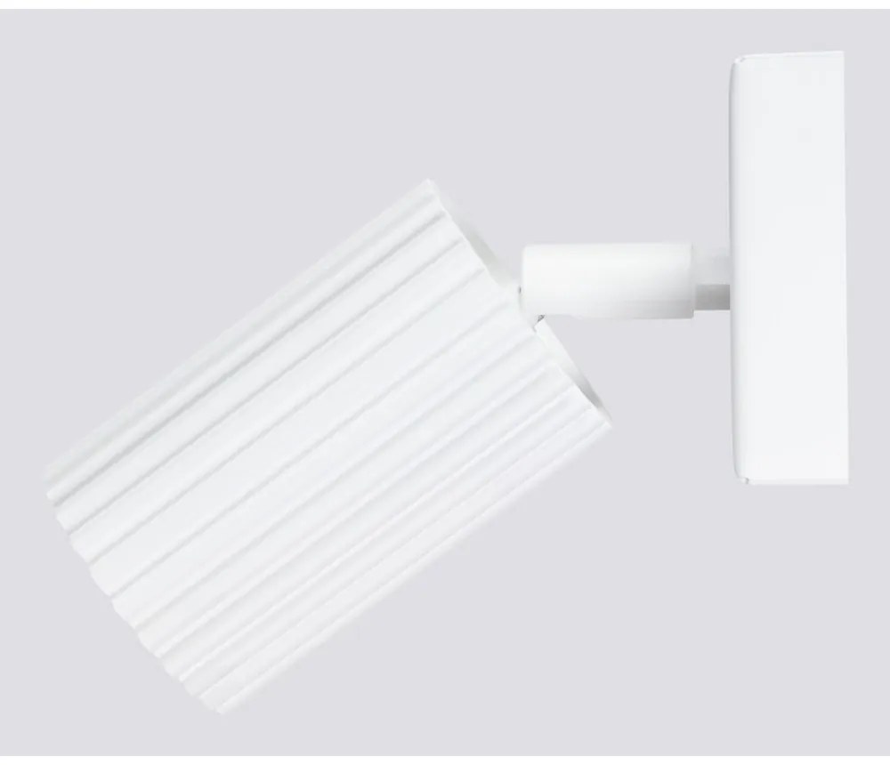 Fehér spotlámpa 8x16 cm Gleam – Sollux