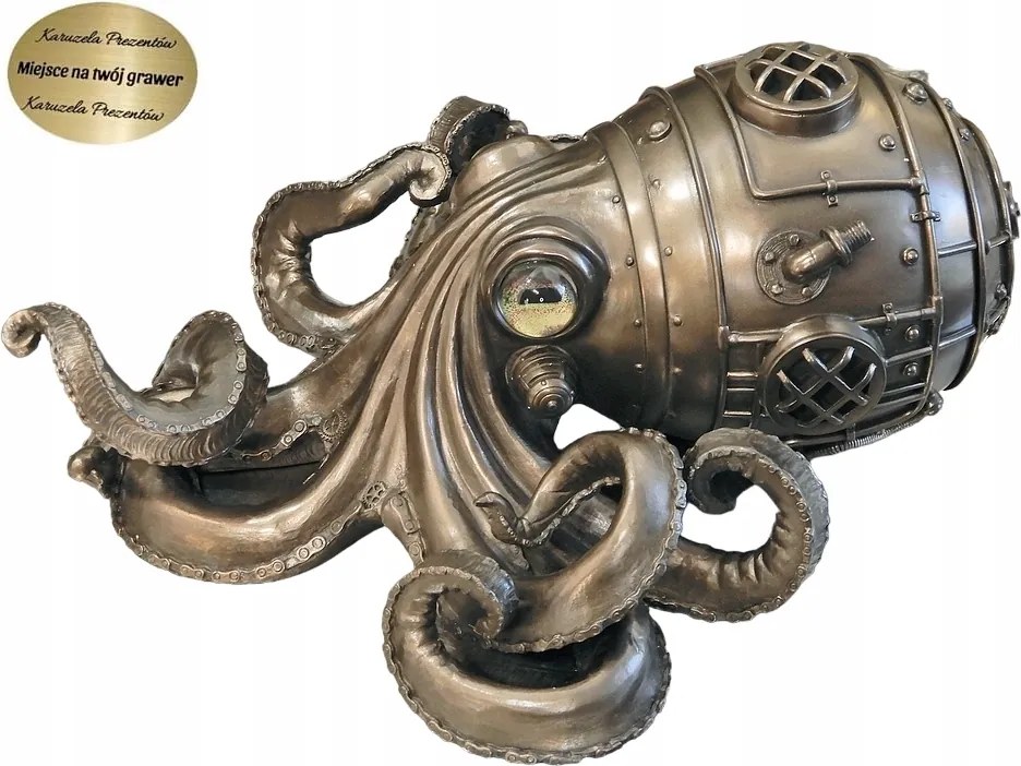 Fantasztikus Steampunk Stílusú Polip Fiókkal Verna Stílus Ajándék v