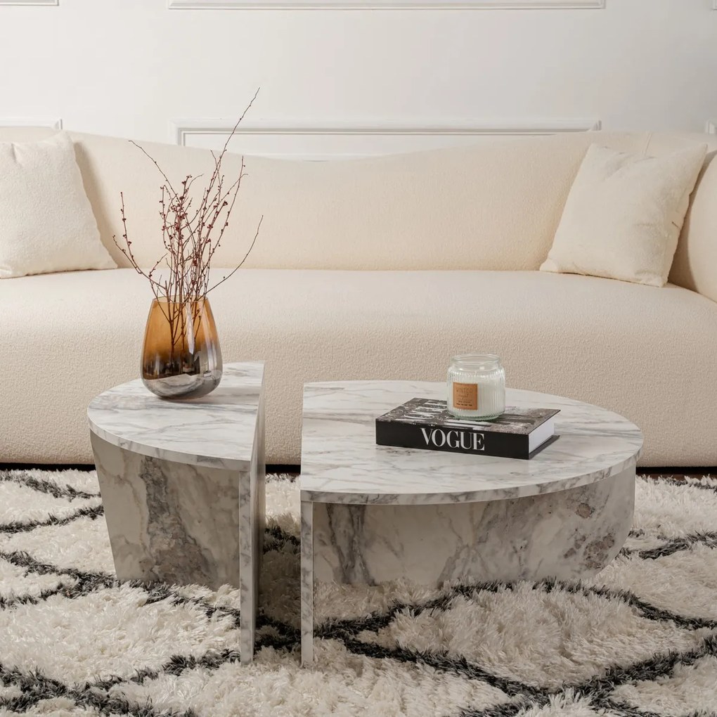Orion Freesia Marble konferenciaasztal