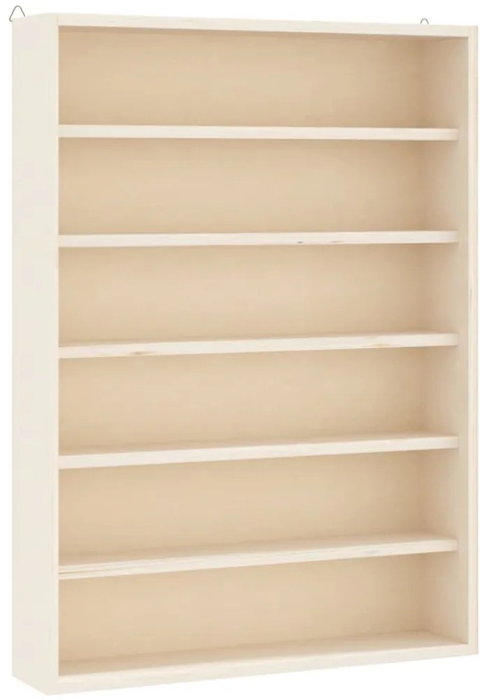 fa gyűjtő vitrin 6 polccal 40x8,5x55cm 40x8,5x55 cm