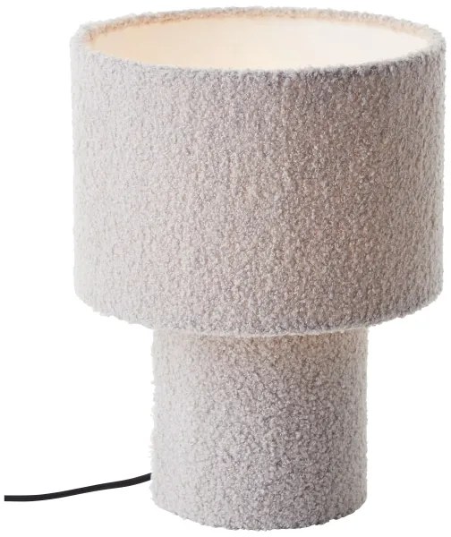 Brilliant - Asztali lámpa TEDDY 1xE27/20W/230V szürke