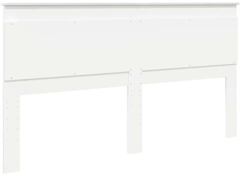 Fejtámla fejtámlával Fehér 180 cm Faanyag