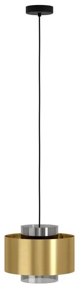 Eglo 390066 - Csillár zsinóron DUGLIA 1xE27/40W/230V arany