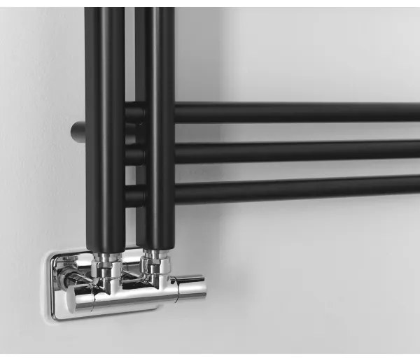 Sapho - Fürdőszobai törölközőszárító radiátor DORLION 300W/230V 50x90 cm matt fekete