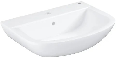 Mosdó GROHE Bau Ceramic 64,6x46,8 cm fehér színben fényes felülettel középső nyílással 39420000