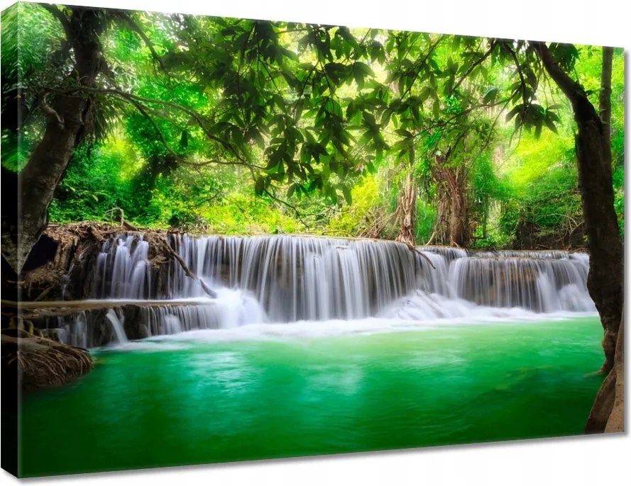 Vászonkép 70x50 Vízesés Thaiföldön