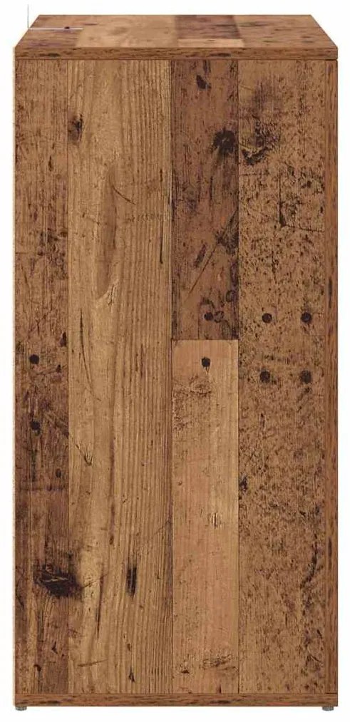 Széf fiókkal Öreg fa 59 x 39 x 80 cm Faanyag