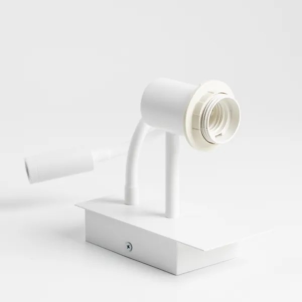 Brilagi - LED Fali lámpa NUBILA 1xE27/25W/230V + LED/3W fehér/krémes