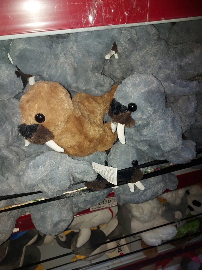 Fóka Plüss Párna Játék