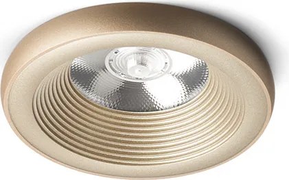RENDL SHARM PLUS süllyesztett lámpa gyöngyházarany 230V LED 10W 24° 3000K