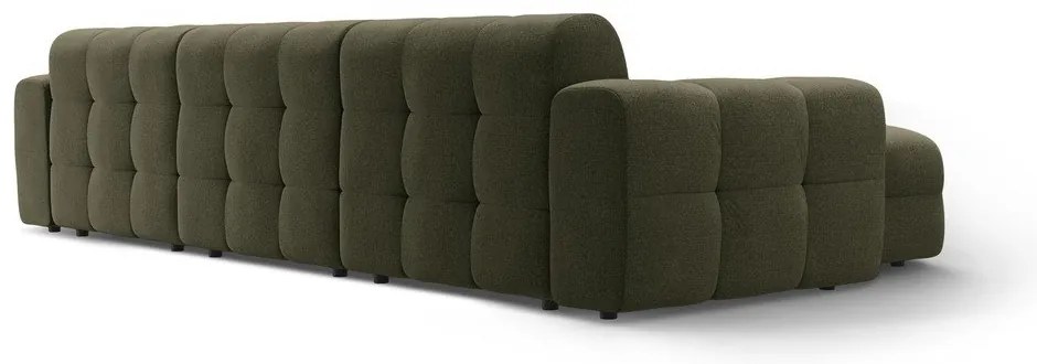 Zöld sarokkanapé (bal oldali-heverő résszel) Kendal – Micadoni
