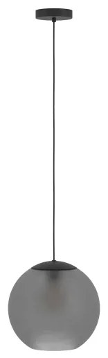 Eglo 390212 - Csillár zsinóron ARANGONA 1xE27/40W/230V füstös