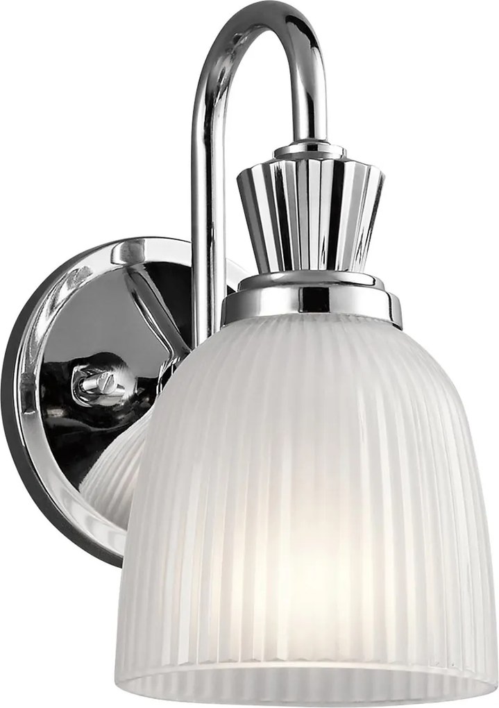 Kichler klasszikus fali lámpa cora króm elskl-cora1-bath IP44