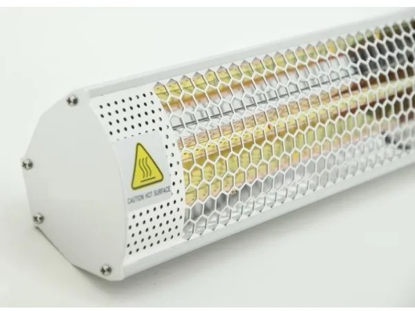 Infravörös fűtő 1000/2000W/230V IP55 + távirányító