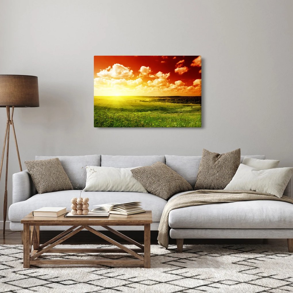 Nyári rét képe (90x60 cm)