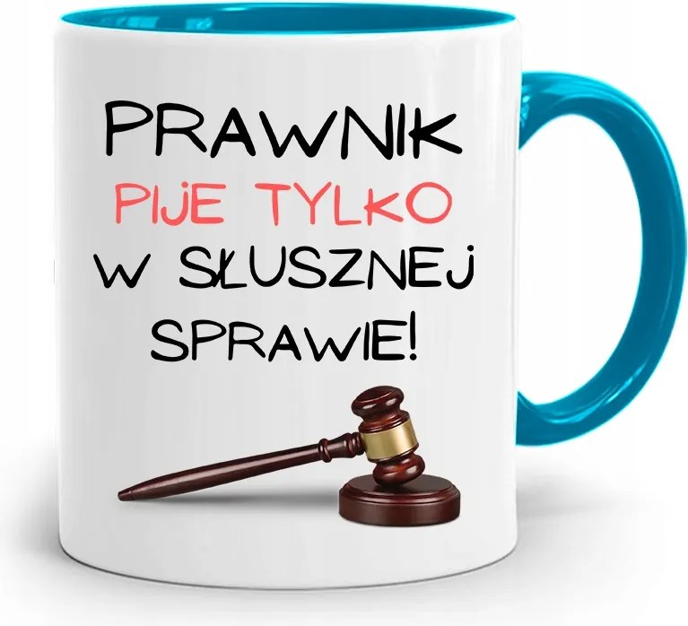 Kék Bögre Ügyvédnek Ajándék fényképes nyomtatással