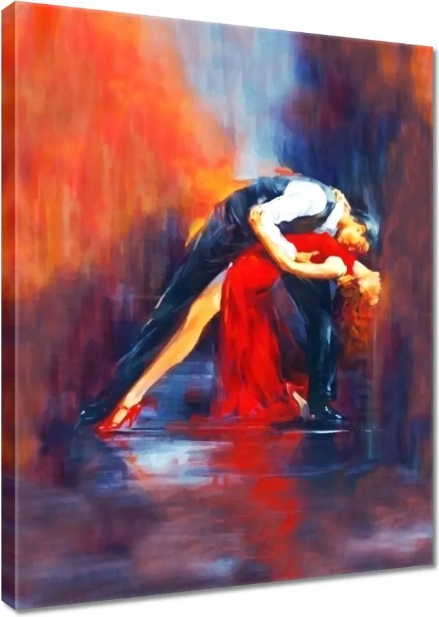 Vászonkép 30x40 Szenvedélyes tánc