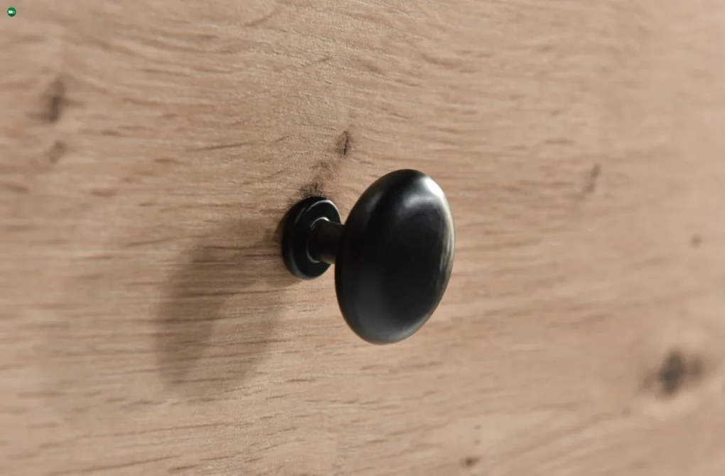 Komód 4 fiókkal és 2 ajtóval, artisan tölgy színben MODERNO C-4