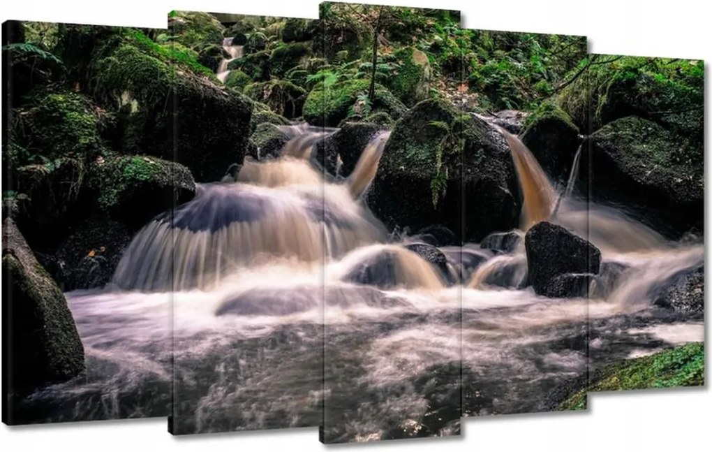 Festmények 100x60 Hegyi folyó