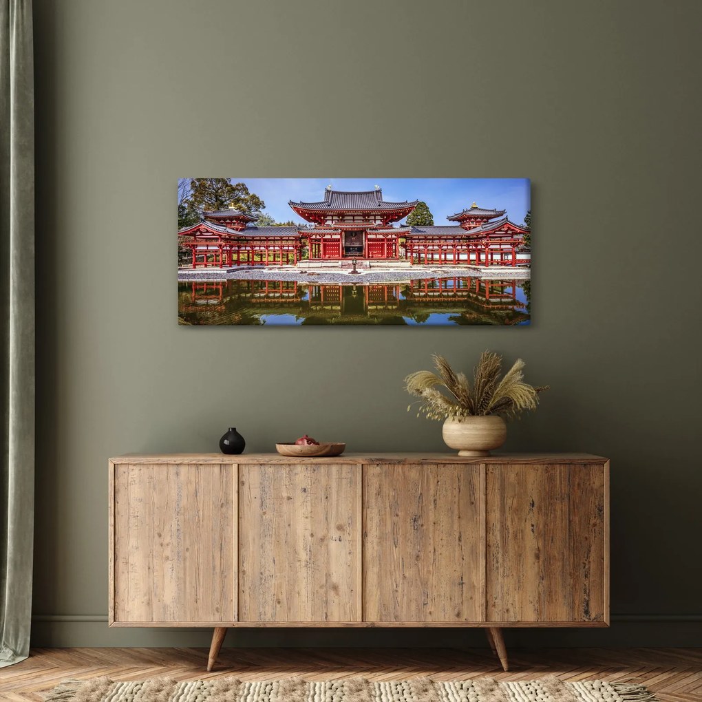 Kép - Buddhista templom (120x50 cm)