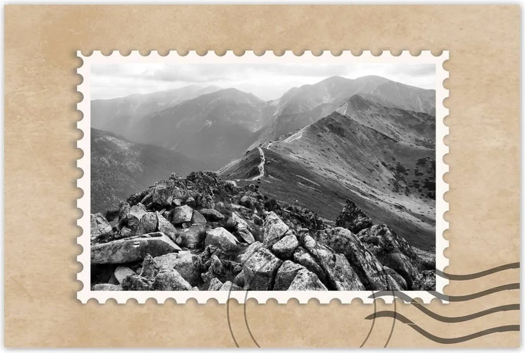 Poszterek 90x60 Tátra Lengyel hegyek Kilátás