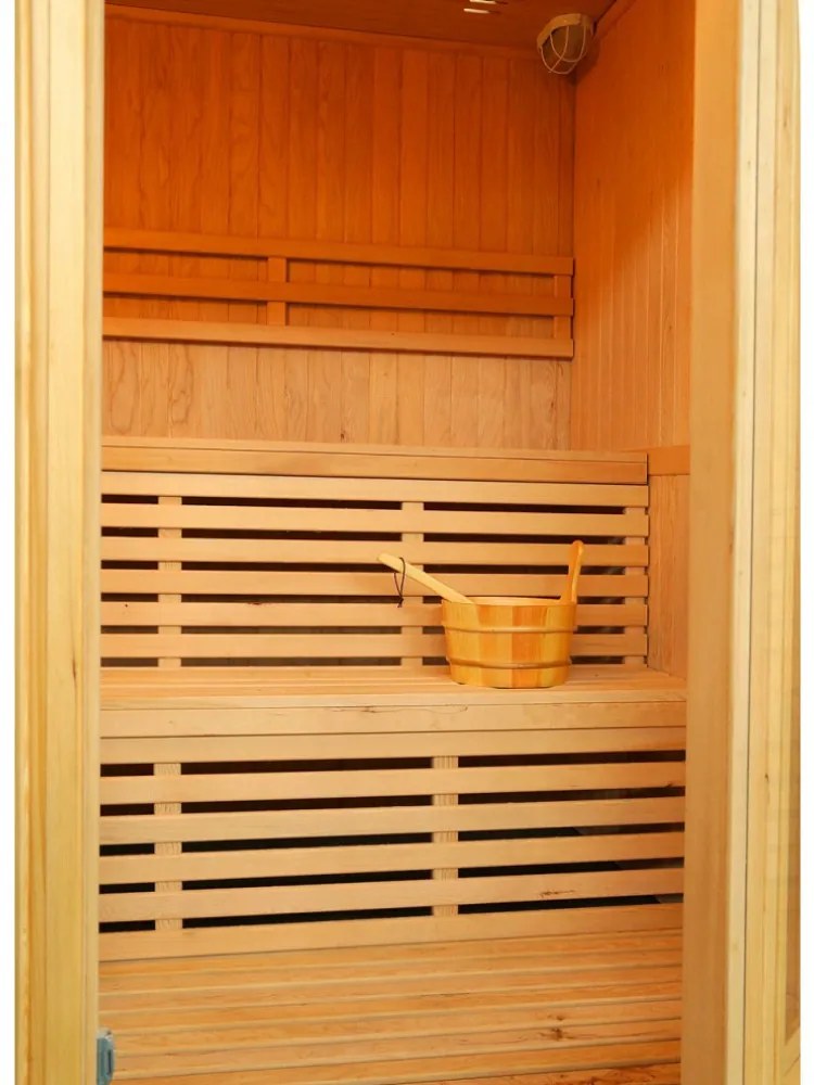 Sauna DeLuxe HR4045 Finnország, barna