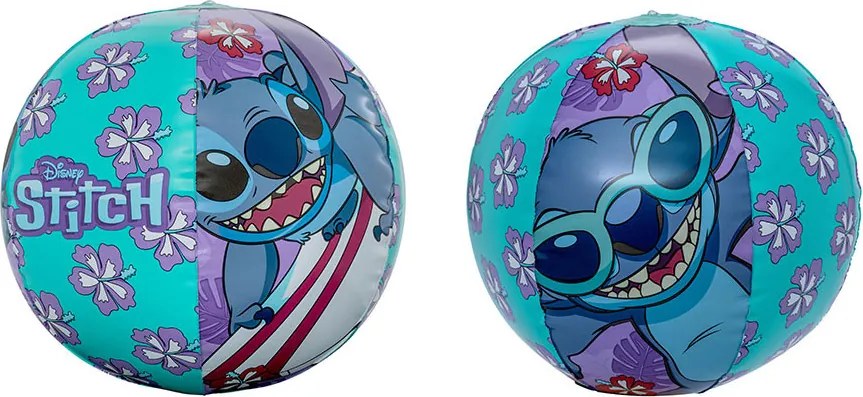 Disney Lilo és Stitch, A csillagkutya Hawaiian strandlabda 30 cm