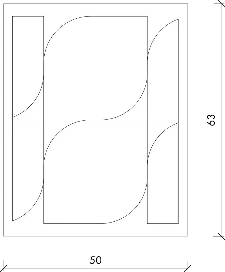 Pamut konyharuha szett 2 db-os 50x63 cm Abi – noo.ma