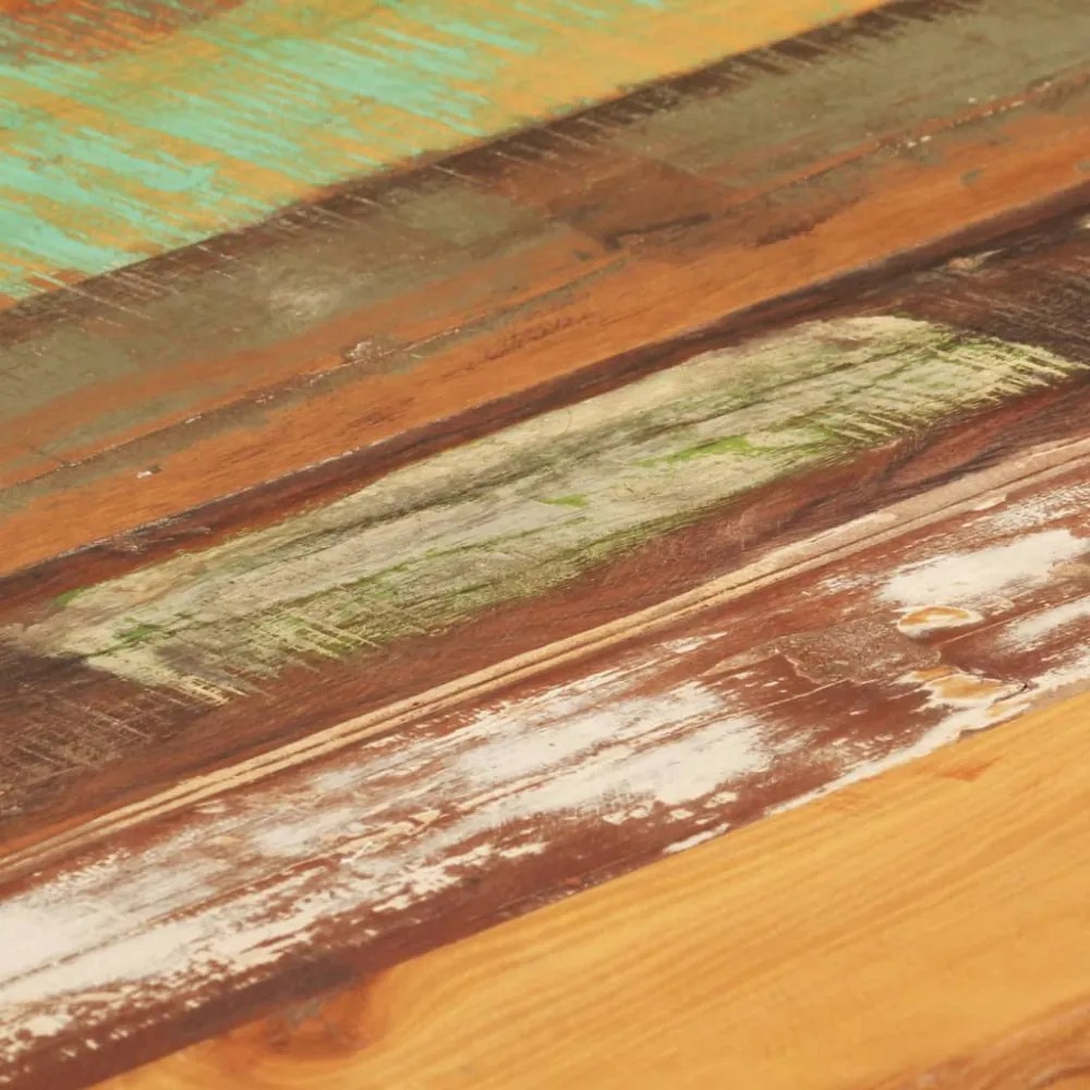 tömör újrahasznosított fa bárasztal 112 x 55 x 108 cm